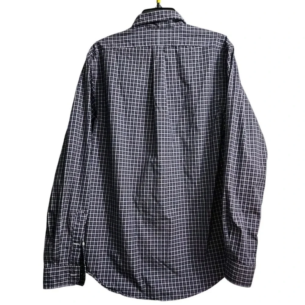 Ralph Lauren Custom Fit‎ Plaid Button Down Long Sleeve Shirt Large